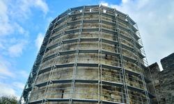 Yedikule Hisarı'ndaki Hazine Kulesi restore ediliyor