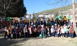 Yeşilay, Akseki'de anaokulu öğrencilerine yönelik sağlıklı yaşam etkinliği düzenledi