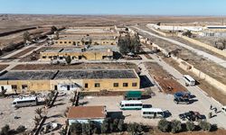 AA, terör örgütünün DEAŞ mensuplarını serbest bıraktığı Şeddadi'deki hapishaneyi görüntüledi