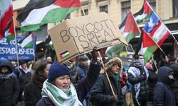Berlin'de Filistin'e destek gösterisi düzenlendi