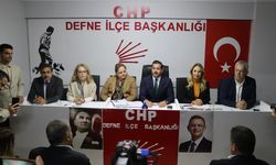 CHP Genel Başkan Yardımcısı Bihlun Tamaylıgil, Hatay'da konuştu: