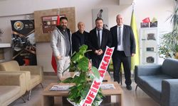 Süheyl Budak Ve Tevfik Akar’dan Hatay Gazeteciler Cemiyeti’ne Ziyaret