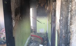 İskenderun'da evde çıkan yangında 1 kişi dumandan etkilendi