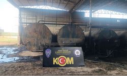 Adana'da 115 bin litre kaçak akaryakıt ele geçirildi