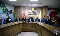 AK Parti Sözcüsü Ömer Çelik partisinin Osmaniye İl Başkanlığı'nda konuştu: (1)