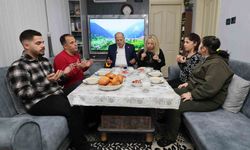 Başkan Demirçalı, iftarda Ateş ailesinin misafiri oldu