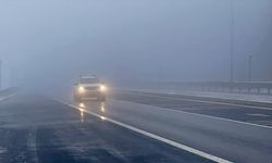 Bolu Dağı'nda sis etkili oluyor