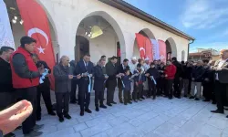 Hatay'da Hasar Alan 150 Yıllık Tarihi Camii Onarıldı, İbadete Açıldı