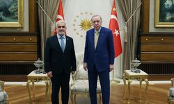 Cumhurbaşkanı Erdoğan, HÜDA PAR Genel Başkanı Yapıcıoğlu'nu kabul etti