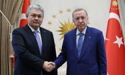 Cumhurbaşkanı Erdoğan, Kazakistan Dışişleri Bakanı Koşerbayev'i kabul etti