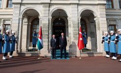 Cumhurbaşkanı Erdoğan, Ürdün Kralı 2. Abdullah'ı resmi törenle karşıladı