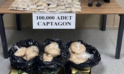 Hatay'da zeytinyağı tenekelerine gizlenmiş 100 bin uyuşturucu hap ele geçirildi