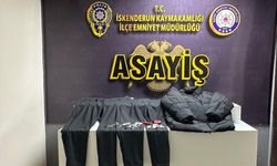 Hatay'da alışveriş merkezindeki mağazadan hırsızlık yapan zanlı tutuklandı