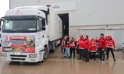 Hatay'da hazırlanan hijyen kolileri Gazze'ye ulaştırılacak