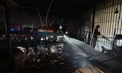 Hatay'da marangoz atölyesinde çıkan yangın söndürüldü