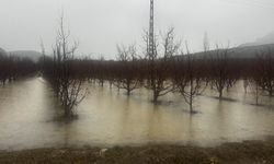Isparta'da sağanak etkili oluyor