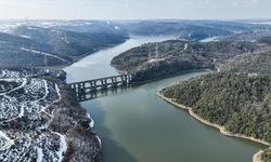 İstanbul'a su sağlayan barajların doluluk oranı yüzde 40 seviyesinin üzerine yükseldi