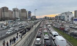 İstanbul'da iftar öncesi trafik yoğunluğu yüzde 83'e yükseldi