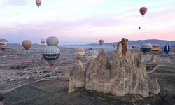 Kapadokya'da geçen yıl balon turlarına 754 bin 98 kişi katıldı