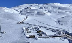 Kış turizm merkezi Erciyes, karavan tutkunu kayakseverlerin yeni rotası oldu