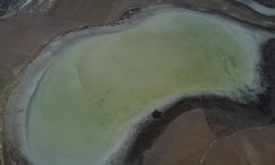 Konya'daki Küçük Göl 4 yıl aradan sonra su tutmaya başladı