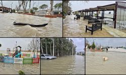 Köyceğiz'de lodos ve göl seviyesinin yükselmesi yaşamı olumsuz etkiliyor