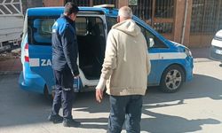 Mersin'de çıkan yangında evi kullanılamaz hale gelen kişi otele yerleştirildi