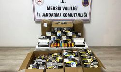 Mersin'de sigara kaçakçılığı iddiasıyla 2 şüpheli yakalandı