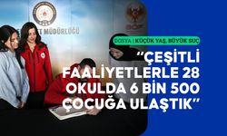 Muş'ta polisler, önleyici faaliyetlerle çocukları suçtan korumaya çalışıyor
