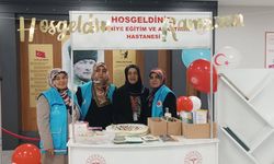 Osmaniye Eğitim ve Araştırma Hastanesi'nde ramazan dolayısıyla stant açıldı