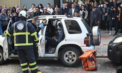 Osmaniye'de bağımlılık konusunda farkındalık oluşturulması için temsili tatbikat yapıldı