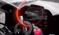 Otobanda 324 Km hıza ulaşan motosikletli ölüme meydan okudu