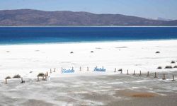 Salda Gölü'nde su seviyesi yükseldi