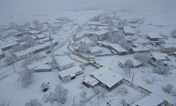 Tekirdağ'ın yüksek kesimlerinde kar yağışı etkili oluyor