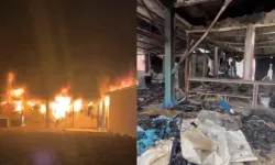 Güzelburç’ta Konteyner Yandı: Aile Kış Günü Her Şeyini Kaybetti