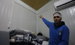 Hatay'da Konteyneri Delen Yorgun Mermi Kafasına İsabet Etti