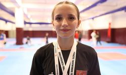 Ablasından etkilenerek başladığı tekvandoda olimpiyat hayali kuruyor