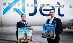 AJet'in Tiran seferleri başladı