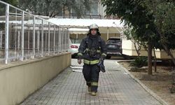 Alanya'da apartman dairesinde yangın çıktı