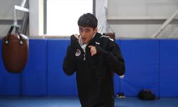 Babasının hayalini gerçekleştiren milli boksör Alparslan'ın hedefi Gençlik Olimpiyatları