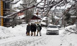 Bazı illerde kar etkili oldu