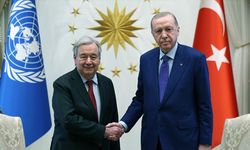 Cumhurbaşkanı Erdoğan, Birleşmiş Milletler Genel Sekreteri Guterres'i kabul etti