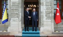 Cumhurbaşkanı Erdoğan, Bosna Hersek Devlet Başkanlığı Konseyi Başkanı Becirovic'i resmi törenle karşıladı