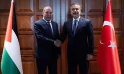 Dışişleri Bakanı Fidan, Filistin Devlet Başkan Yardımcısı Şeyh ile Ankara'da bir araya geldi
