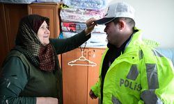 Down sendromlu Fırat emniyetin 'gönüllü personeli' oldu