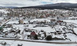 Erzurum, Ardahan ve Kars'ta kar ve soğuk hava etkili oldu