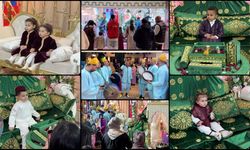 Fas'ta Kadir Gecesi'nde çocuklar geleneksel kıyafetlerle süsleniyor