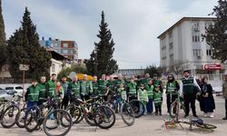 Hatay'da Yeşilay Haftası kapsamında bisiklet turu düzenlendi