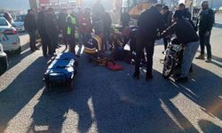 Isparta'da sürücüsünün kontrolünden çıkan motosiklet yola savruldu: 1 yaralı