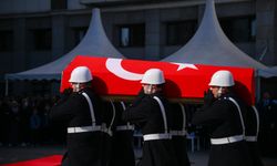 İstanbul'da trafik kazasında şehit olan polis Mustafa Aydın için tören düzenlendi